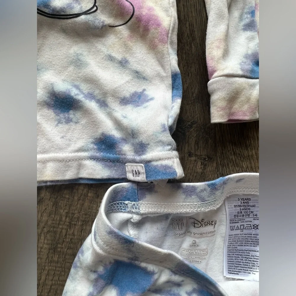 Disney Gap Tie Dye Pajamas